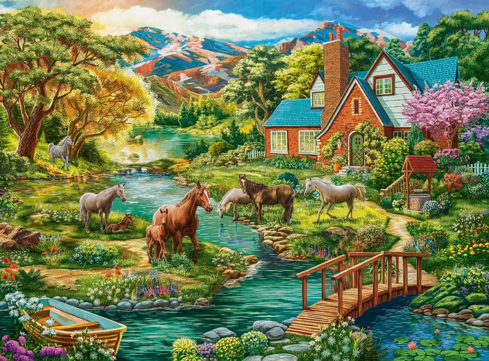 Idyllic House with Horses, 2000 Bitar Castorland