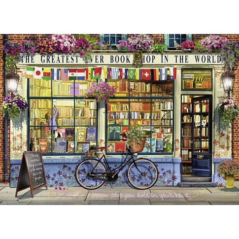 The greatest bookshop 1000  Bitar Ravensburger