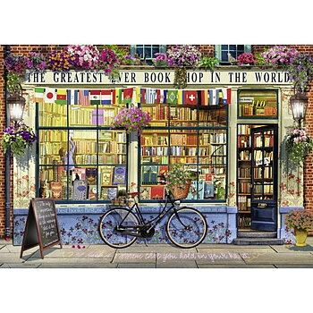 The greatest bookshop 1000  Bitar Ravensburger