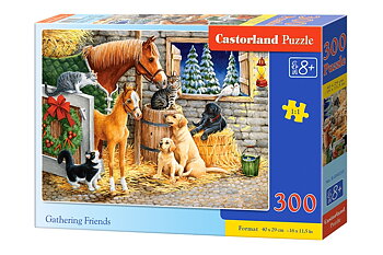 Samlade vänner 300 Bitar Castorland