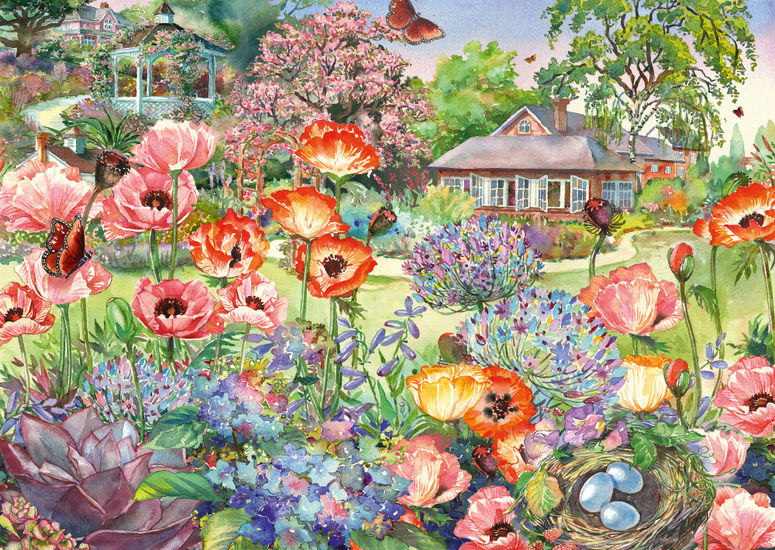 Blooming Garden 1000 Bitar Schmidt