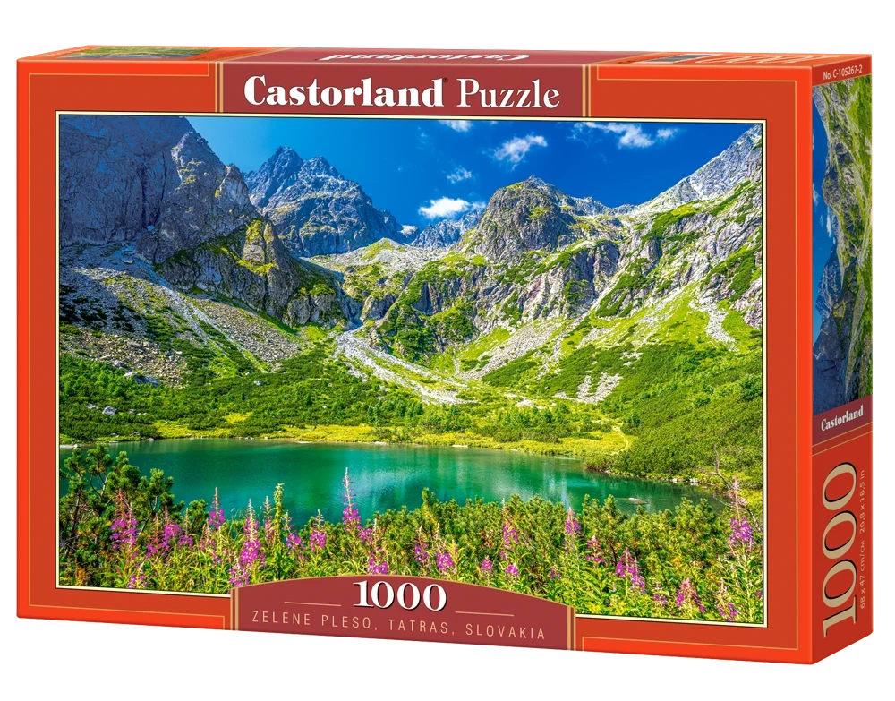 Zelene Pleso, Tatias, Slovakia, 1000 Bitar Castorland - 2