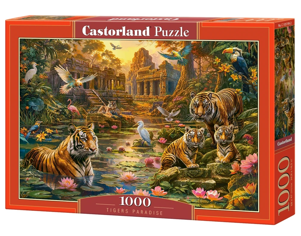 Tigers Paradise, 1000 Bitar Castorland - 2