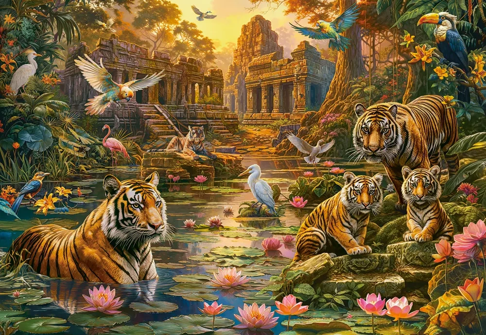 Tigers Paradise, 1000 Bitar Castorland