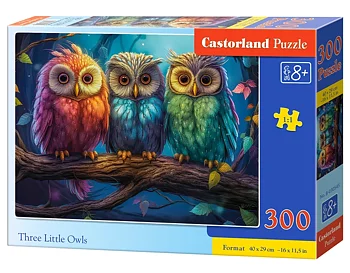 Three Little Owl´s, 300 Bitar Castorland