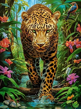 Leopard in the Wild, 2000 Bitar Castorland