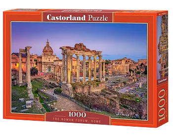 The Roman Forum, Rome, 1000 Bitar Castorland