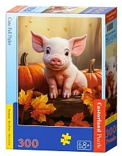 Cute Fall Piglet, 300 Bitar Castorland