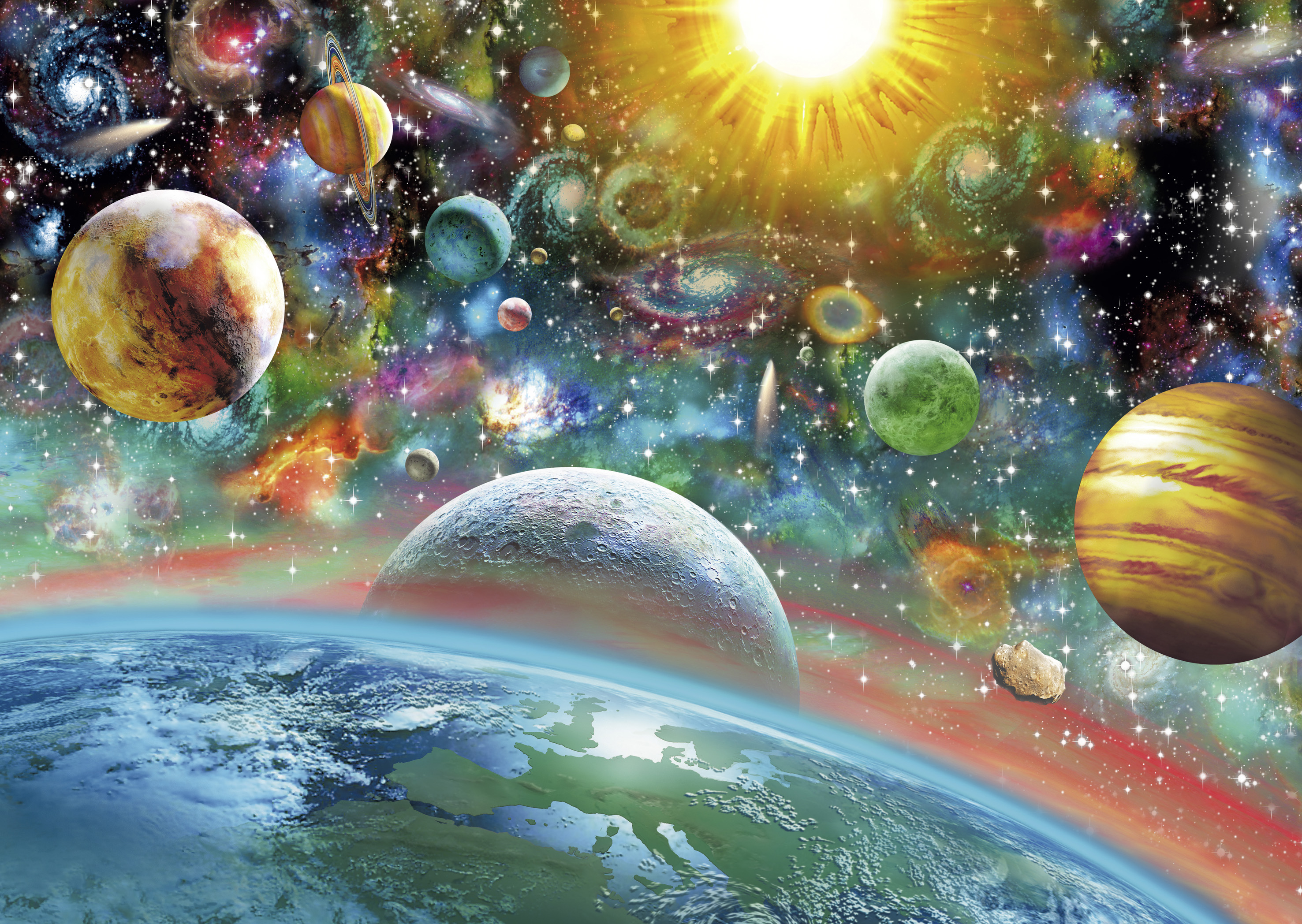 Outer Space 1000 bitar Schmidt
