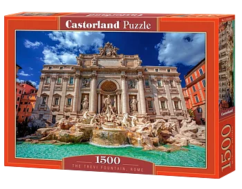 The Trevi Fountain, Rome, 1500 Bitar Castorland