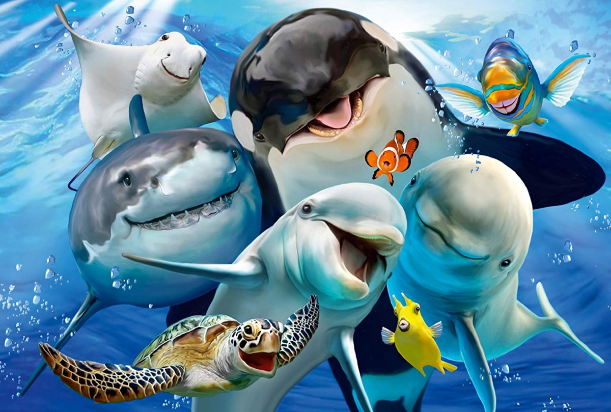 Underwater friends 200 Bitar Schmidt