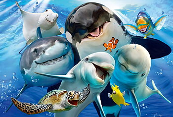 Underwater friends 200 Bitar Schmidt