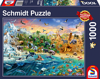 Animal Kingdom 1000 Bitar Schmidt
