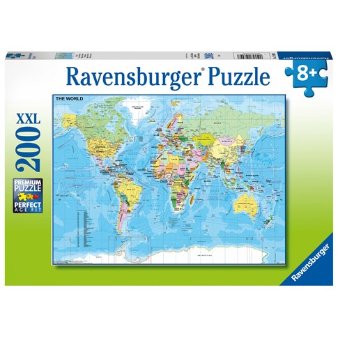 Map of the World 200 Bitar XXL Ravensburger - 2