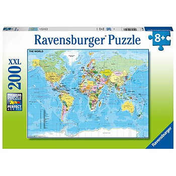 Map of the World 200 Bitar XXL Ravensburger