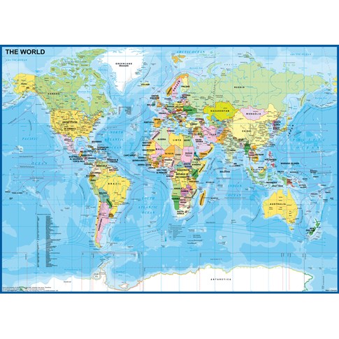 Map of the World 200 Bitar XXL Ravensburger