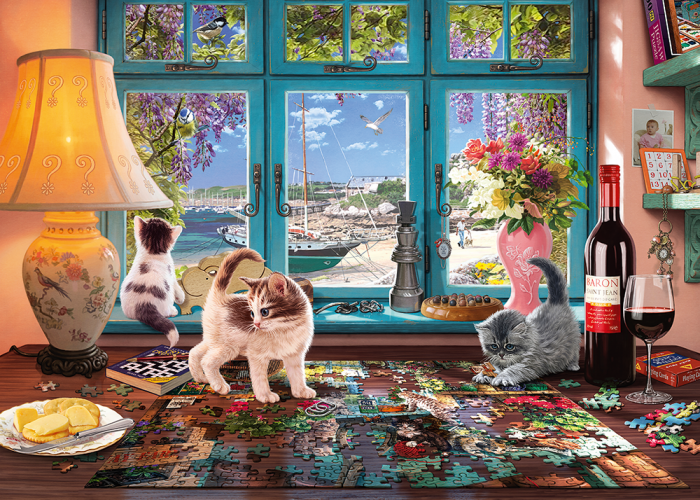 Puzzlers Desk 1000 Bitar Schmidt