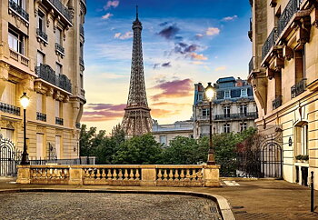 Walk in Paris at Sunset 1000 Bitar Castorland