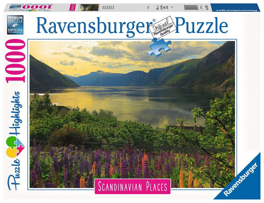 Fjord in Norway 1000 Bitar Ravensburger - 2