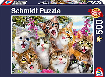 Cat Selfie 500 Bitar Schmidt