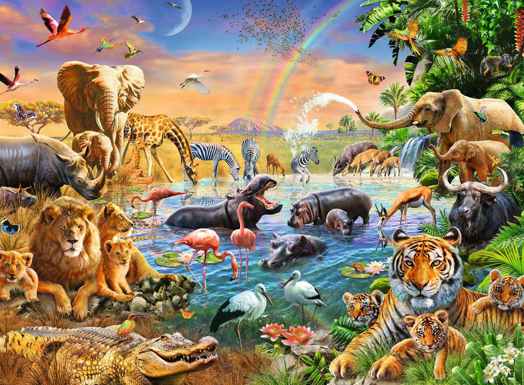 Waterhole 100 XXL Bitar Ravensburger