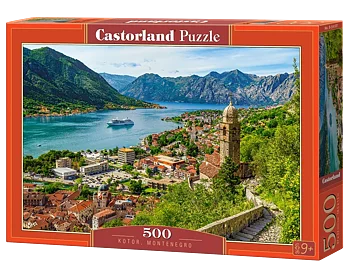 Kotor Montenegro, 500 Bitar Castorland