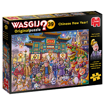 Wasgij   Original  #  39  Chinese New Year ! 1000 Bitar Jumbo