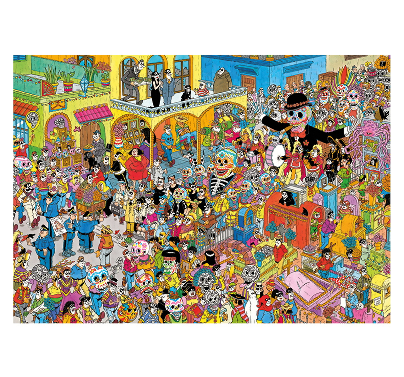 Dia de los Muertos,  1000 bitar JVH Jumbo