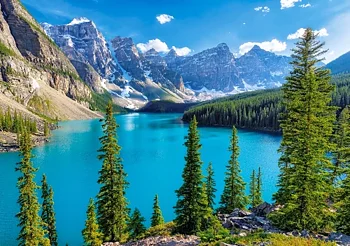 Spring at Moraine Lake, Canada 500 Bitar Castorland