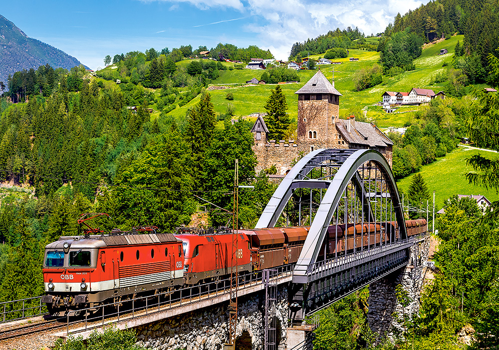 Train on the Bridge 500 Bitar Castorland