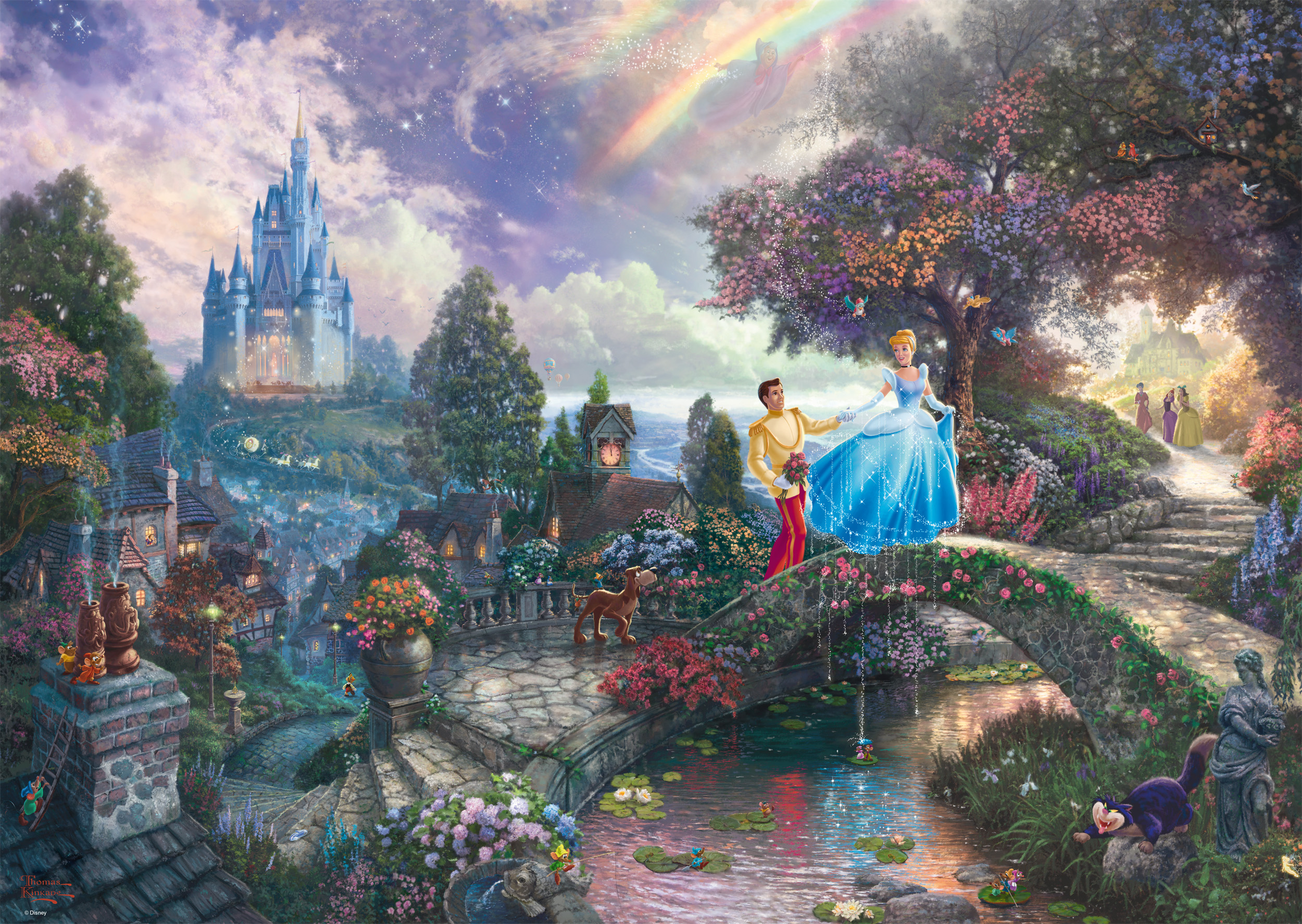 Cinderella Wishes Upon a Dream  1000 Bitar TK Schmidt