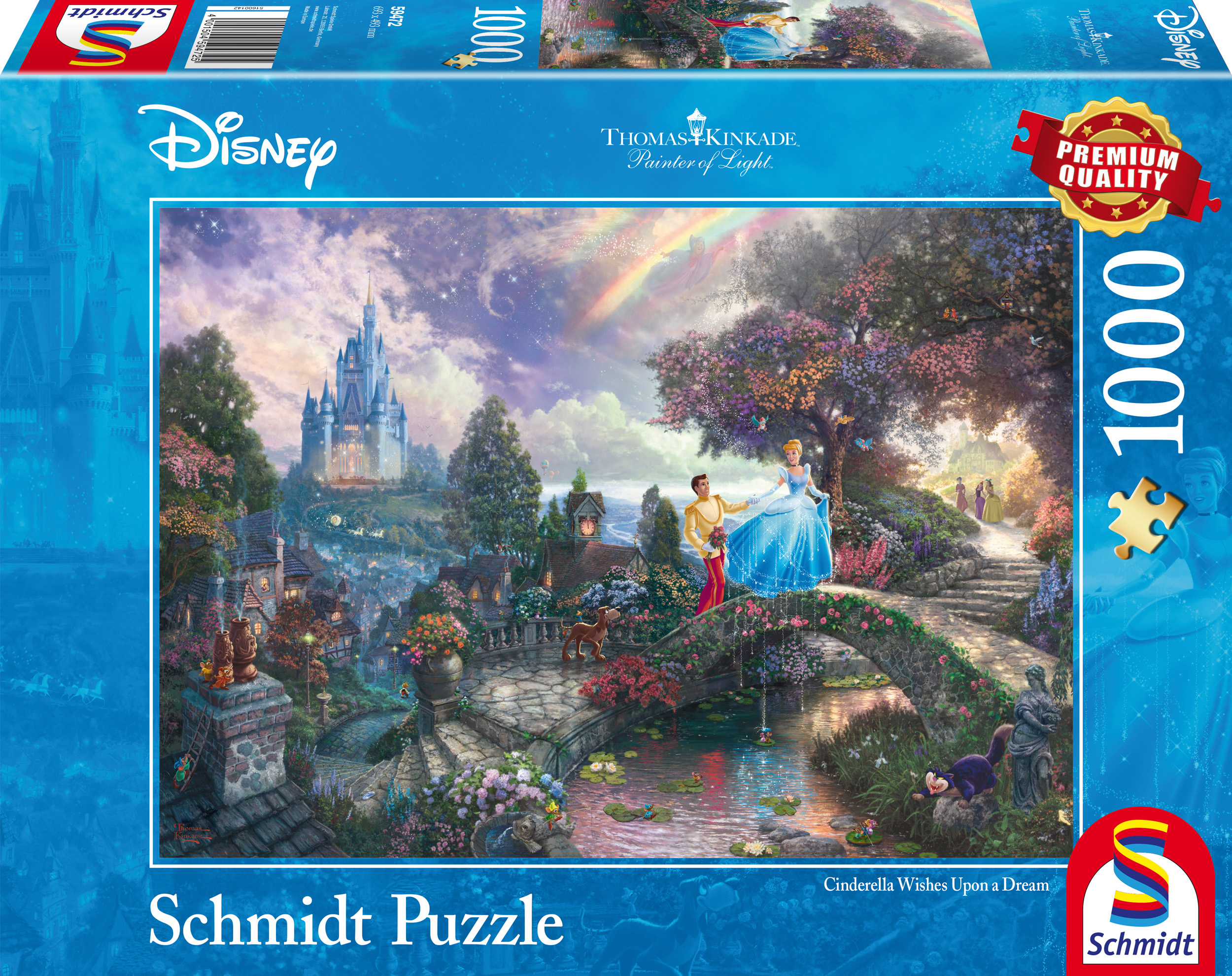 Cinderella Wishes Upon a Dream  1000 Bitar TK Schmidt - 2