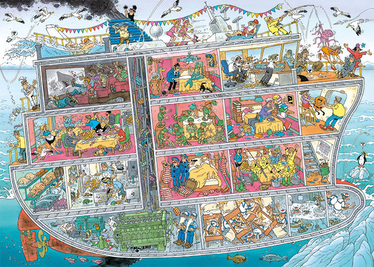 Cruise Ship 1000 Bitar JvH Jumbo