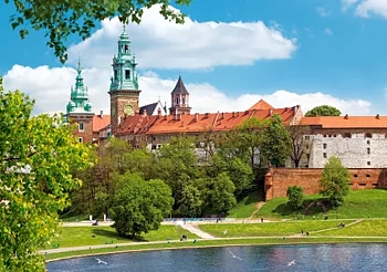 Wawel Royal Castle, Cracow, Poland 500 Bitar Castorland