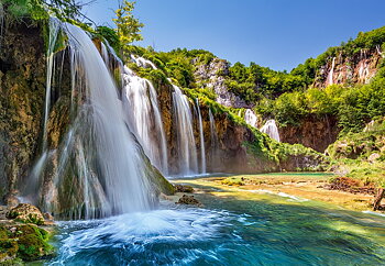Land of the falling lakes 1000 Bitar Castorland