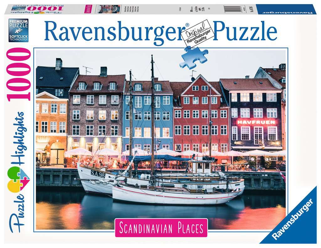 Copenhagen Danmark 1000 Bitar Ravensburger - 2