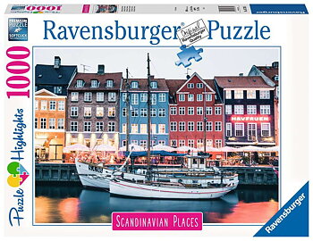 Copenhagen Danmark 1000 Bitar Ravensburger