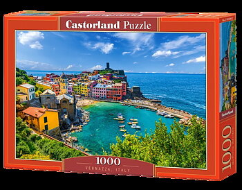 Vernazza, Italy, 1000 Bitar Castorland
