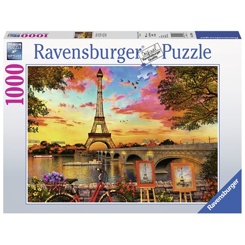 The banks of the Seine 1000 Bitar Ravensburger - 2