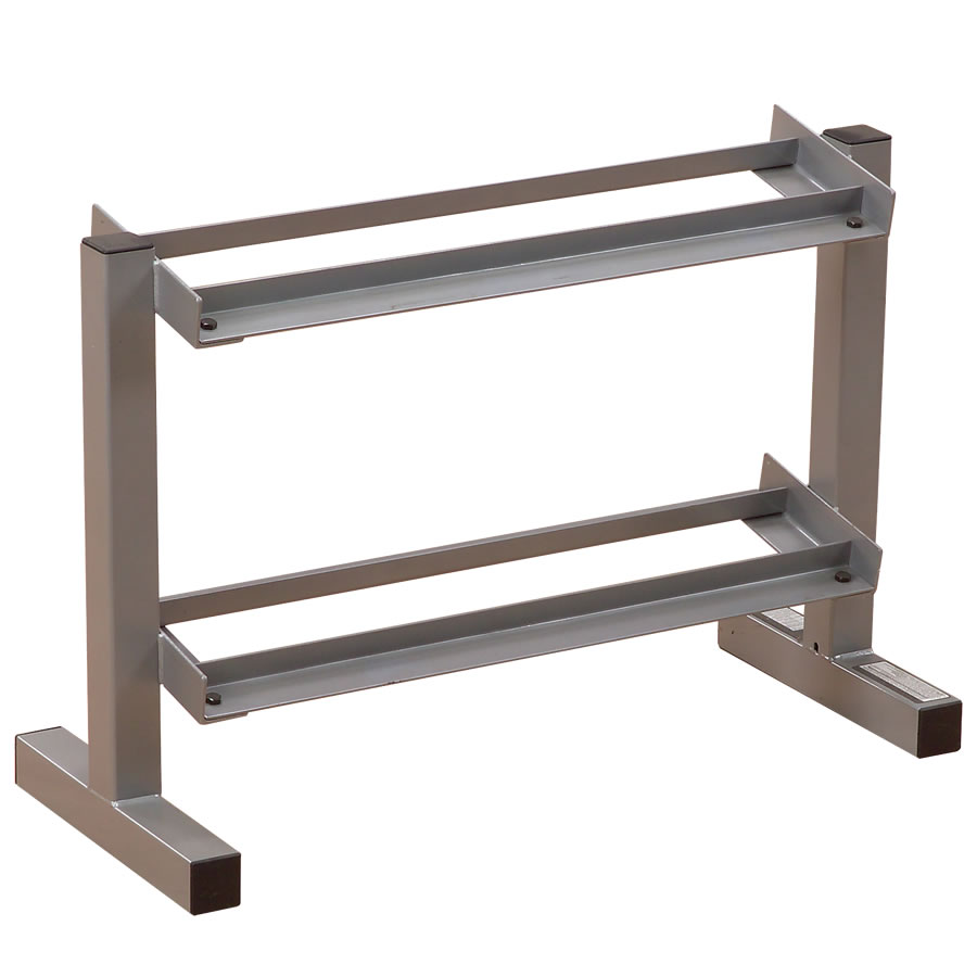 Body Solid Hantelställ - 82 cm, 2 hyllor - 2