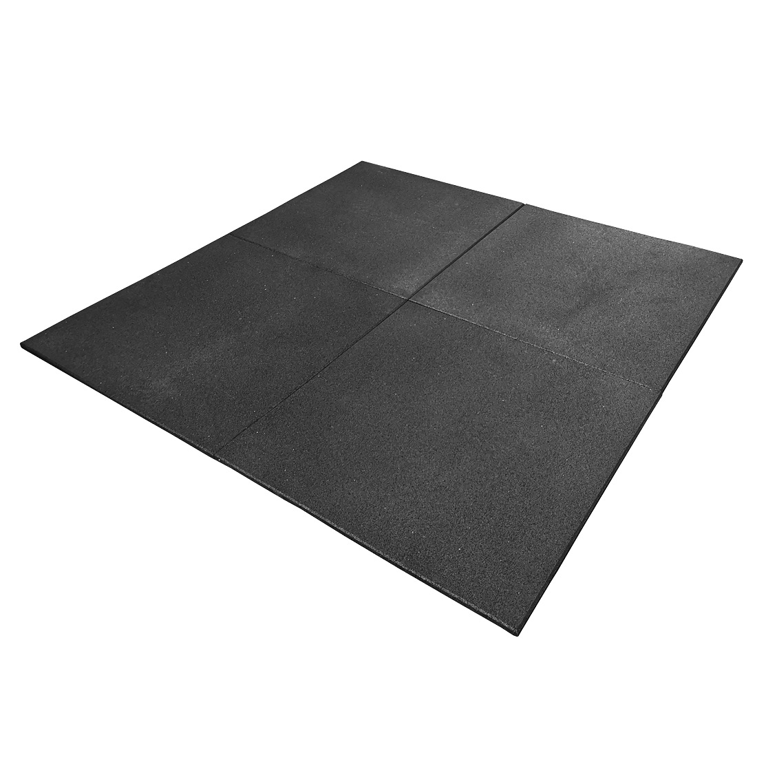 Gymgolv EcoFloor 20 mm 100x100 cm Svart - 7