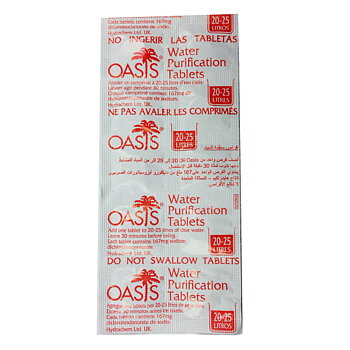 Water Purification Tablets 12st/paket till Waterrower *Slut i lager*