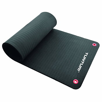 Tunturi Fitnessmat Pro 180 cm, Svart