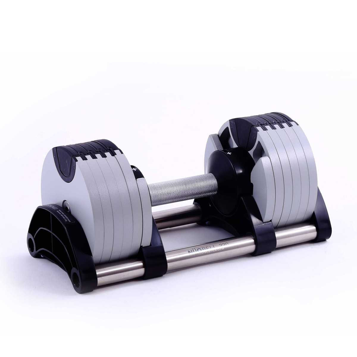 NÜOBELL 2x32 kg med 2 kg viktsteg Ash - 2