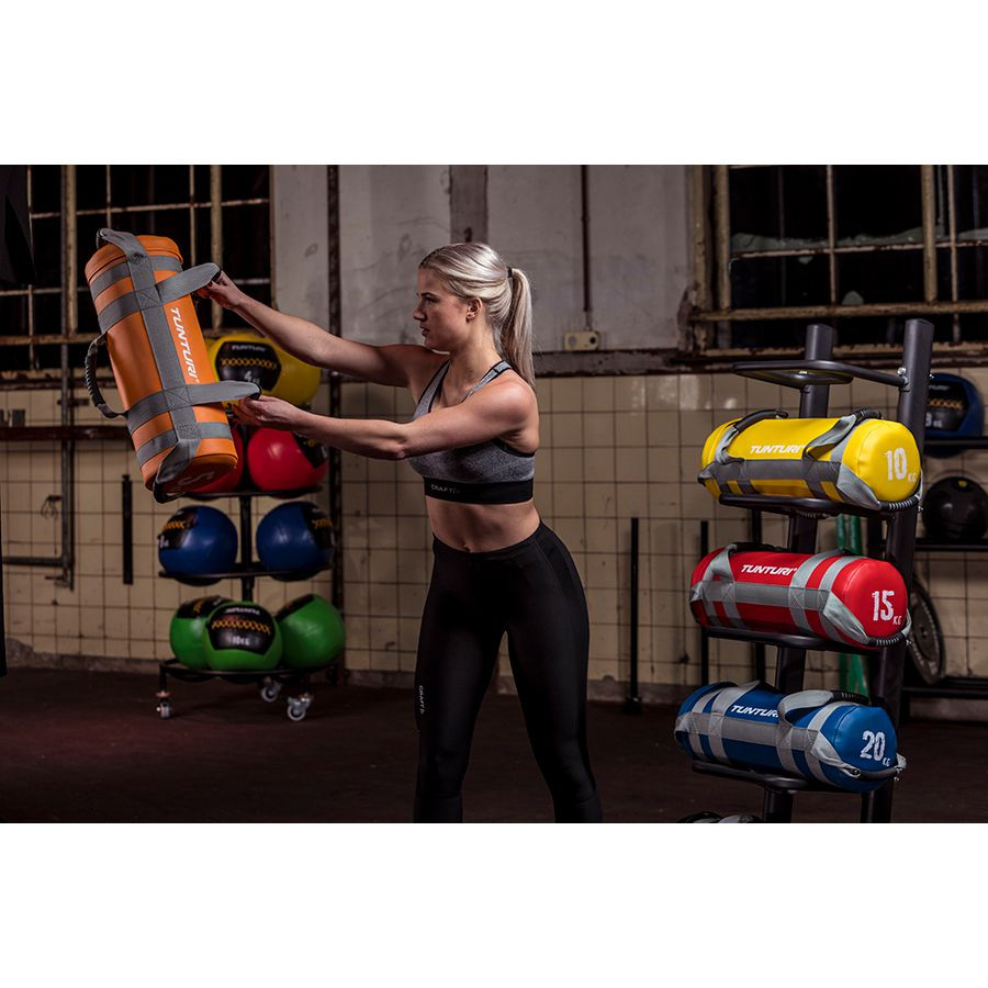 Tunturi Strength Bag 10 kg Gul - 4