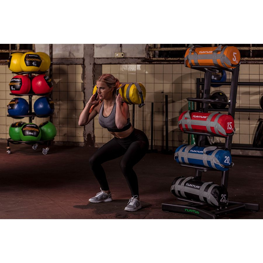 Tunturi Strength Bag 25 kg Svart - 6