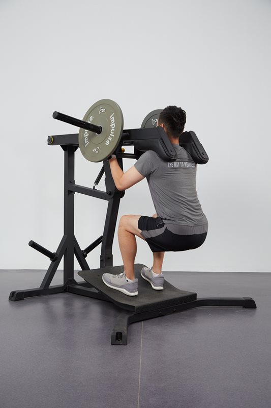 Impulse IFP Leverage Squat/Calf Black