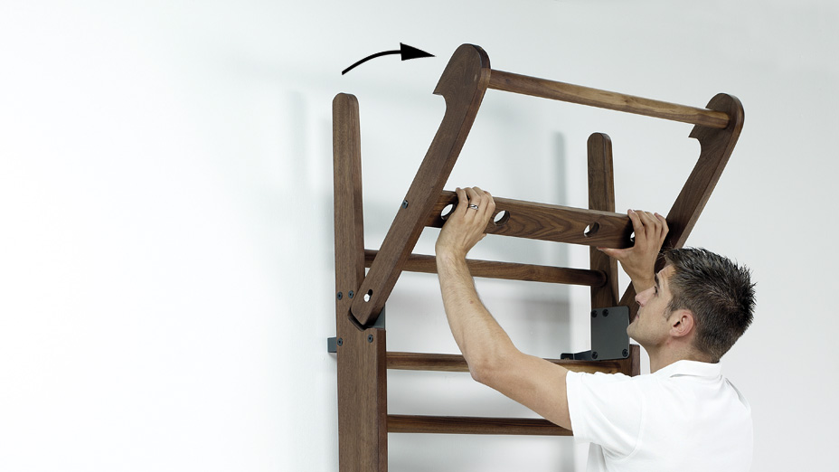 Ribbstol NOHrD WallBars 10 ribbor Valnöt/Walnut - 2