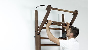 Ribbstol NOHrD WallBars 10 ribbor Valnöt/Walnut