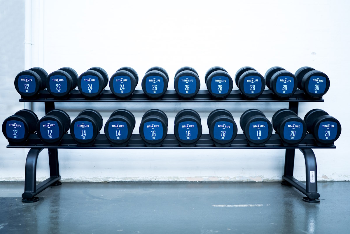 TITAN LIFE PRO Dumbbell Rack 10 Pairs *Visnings Ex* - 3
